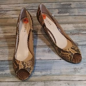 Guess Open Toe Heels